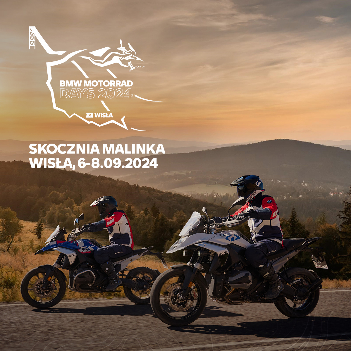 Zlot BMW Motorrad Days 2024 Wisła x Insta360