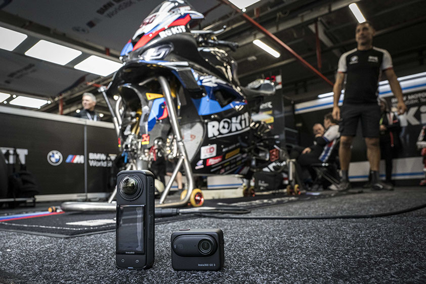 Insta360 × ROKiT BMW Motorrad WorldSBK — partnerstwo, które stawia widza w samym centrum akcji