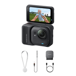 Insta360 GO Ultra Standard Bundle | 4K | 53g | Midnight Black