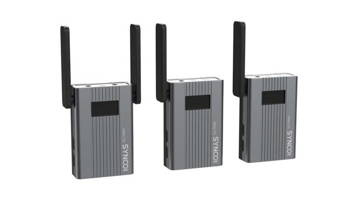 SYNCO TS WIRELESS UHF MICROPHONE SYSTEM - 2 RECEIVERS