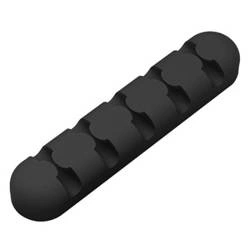 Orico cable holder organizer, 5 slots (black)