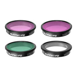 MCUV, CPL, ND4, ND8 Sunnylife filter set for Insta360 GO 3/2