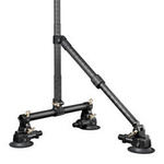 Insta360 Triple Suction Cup Car Mount | Carbon handle with TILTA triple vacuum suction cup