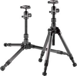 VELBON UTC-53AS | carbon tripod with QHD-S5AS ball head and Arca-Swiss connector