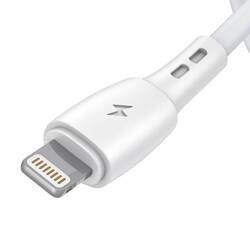 USB cable for Lightning Vipfan Racing X05, 3A, 2m (white)