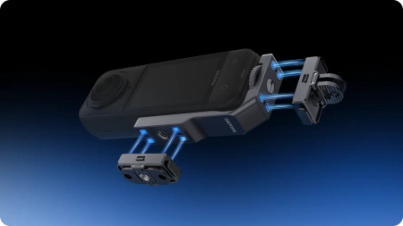 Insta360 X5 Vertical - Horizontal Mount