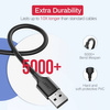 Kabel USB do Micro USB UGREEN QC 3.0 2.4A 0.5m (czarny)