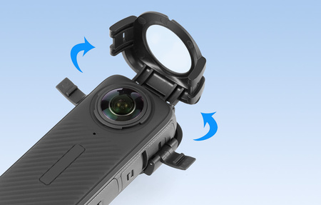 Optical Glass Lens Cover PULUZ for Insta360 X4