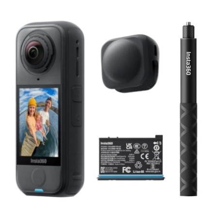Insta360 X4 Air Starter Bundle - kamera sferyczna 360° z zestawem akcesoriów