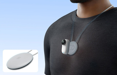 Magnetic pendant for the Insta360 GO 3/GO 3S CINSBATM camera