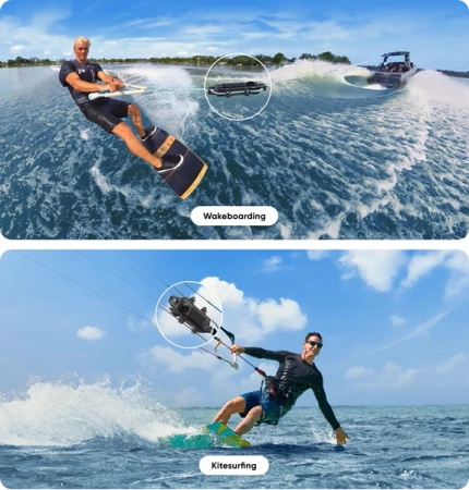Insta360 X5 Water Sports Rope Mount | Ramka montażowa na linkę