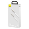 Baseus Cafule USB-C to USB-C cable, 100W, 2m (white)
