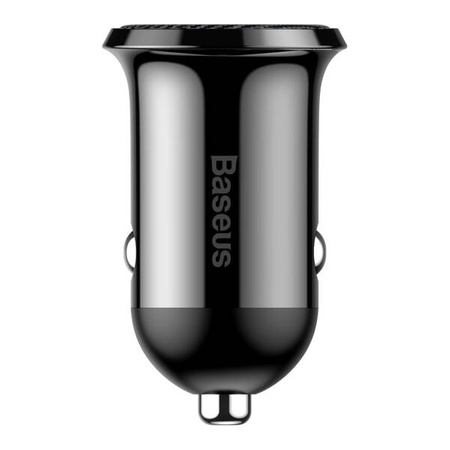 Baseus Grain Pro 2x USB 4.8A car charger (black)