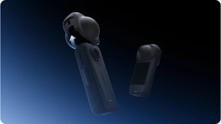 Insta360 X4 Air Lens Cap | Graphite Black