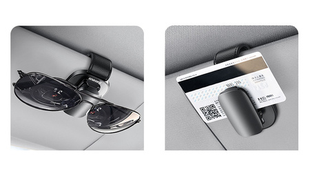 Baseus Platinum ACYJN-A01 | Car holder for glasses | Black