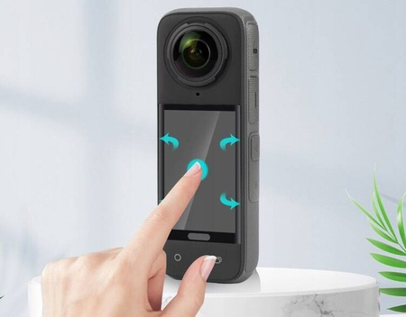 9h Tempered Glass Cover Lcd Screen Protection For Insta 360 Insta360 X4 / X5 / Puluz / Pu976t