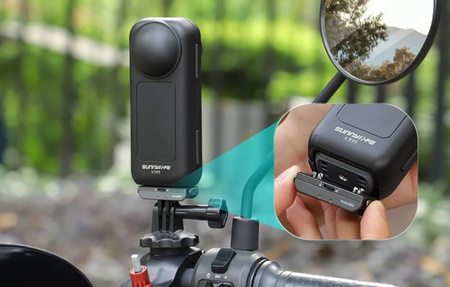 Case with a belt on the Sunnylife wrist to insta360 x5
