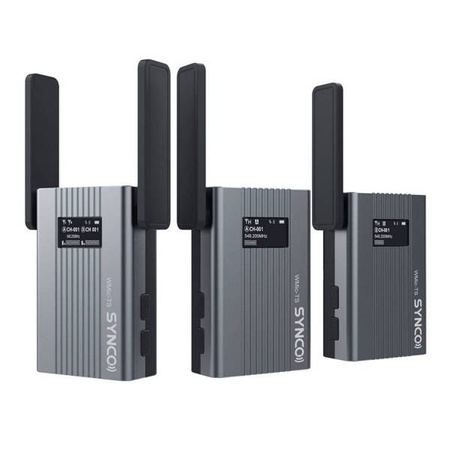 Synco TS Bezprzewodowy System Mikrofonowy UHF - 2 Odbiorniki