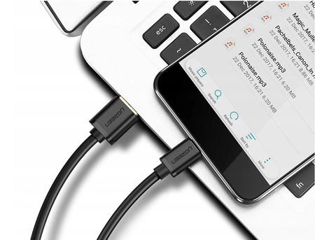 UGREEN US287 | Cabel USB do USB-C | 1,5m | Black
