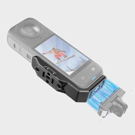 Adapter Holder Mount Level Vertical For 1/4"" + Gopro System For Insta360 X4 | X5 / Pu982b