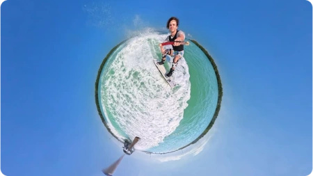 Insta360 X4 Air Water Sports Tow Rope Mount