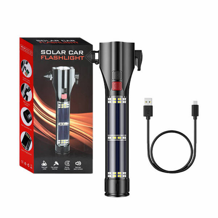 Superfire D30 solar flashlight, 310lm, 2000mAh