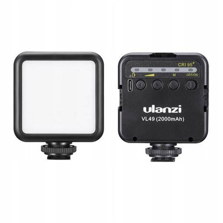 LED Lamp 49 2000 Mah Ulanzi Vl49 For Gimbal / Camera / Camcorder / Phone