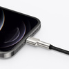 USB cable for Lightning Baseus Cafule, 2.4A, 1m (black)