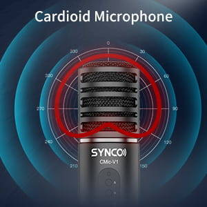 USB MICROPHONE WITH SYNCO V1 - CAPACITOR