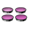 Sunnylife zestaw filtrów ND4, ND8, ND16, ND32 do Insta360 GO 2, GO 3