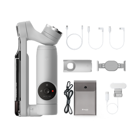 Insta360 Flow Creator Kit Stone Gray | gimbal with AI technology and a set of accessories