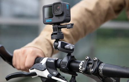 PGYTECH sports camera mount with handlebar mount