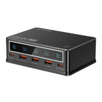 Blitzwolf BW-i9 | GaN 110W PD mains charger 3xUSB-A, 2xUSB-C (black)