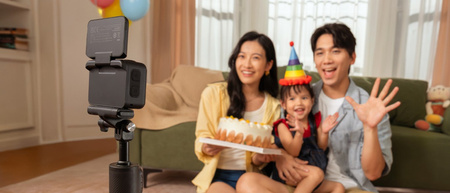 Insta360 GO Ultra Creator Bundle | Zestaw z kamerą sportową | 4K | 53g | Arctic White