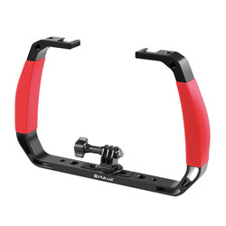 PULUZ diving mount for sports cameras (red)