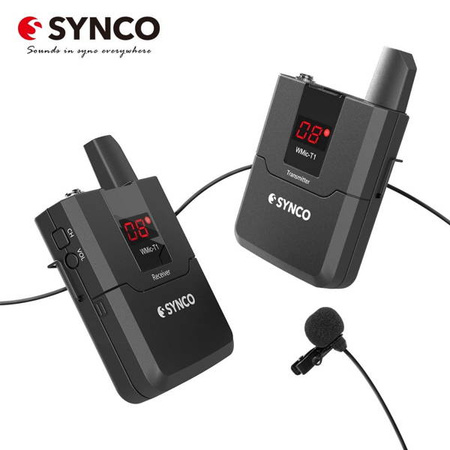 Synco T1 Bezprzewodowy System Mikrofonowy UHF - 1 Odbiornik