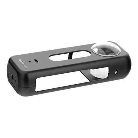PULUZ PU990B | Metalowa obudowa ochronna z osłoną obiektywów do Insta360 X4