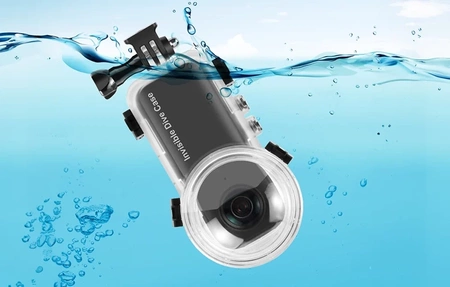 PULUZ PU977T | waterproof housing for the Insta360 X4 camera for diving up to 50m