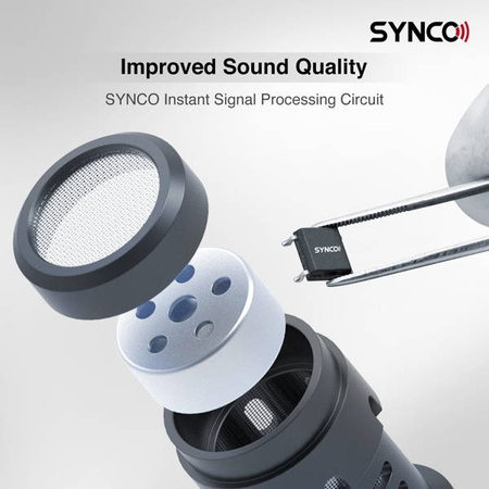 Synco U1P Mikrofon Kardioidalny Do Smartfonów - Tabletów TRRS 3.5MM