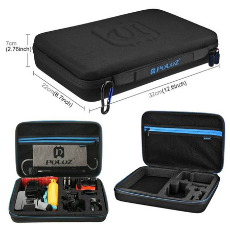 Puluz PKT09 | Set of 53 accessories for sports cameras