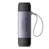 Baseus Lite Series SD/TF memory card reader, USB + USB-C (gray)