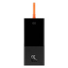 Baseus Elf 20000mAh power bank, PD, 2xUSB, USB-C + USB-C cable 65W (black)