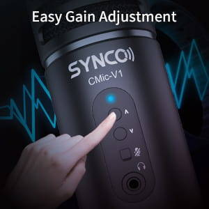 USB MICROPHONE WITH SYNCO V1 - CAPACITOR