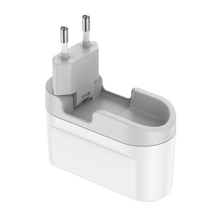 2xUSB-C Budi 65W charger (white)