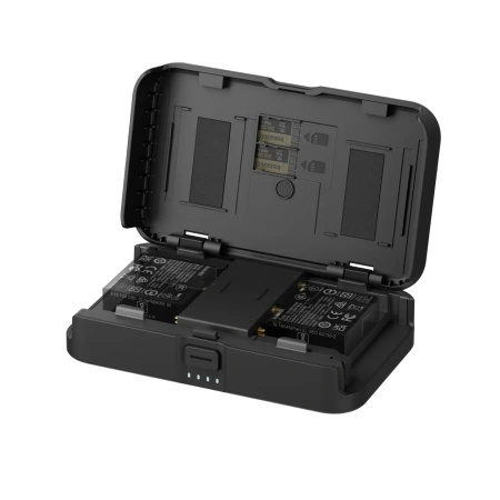 Insta360 Portable Charging Case | oryginalna ładowarka dla różnego rodzaju akumulatorów do kamer Ace / Ace Pro / Ace Pro 2 / X3 / X4 / X4 Air z powerbankiem