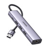 UGREEN CM475 - adapter with USB-A |RJ45 | hub USB-C