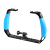 PULUZ diving mount for sports cameras (blue)