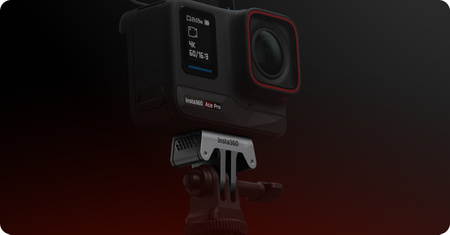 Insta360 Ace Pro Standard Mount | original mount with quick connector for the Ace Pro camera