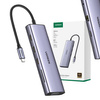Adapter 10in1 UGREEN Revodok CM498 Hub USB to 3x USB-A 3.0, HDMI, VGA, RJ45, SD/TF, AUX3.5mm, PD Converter