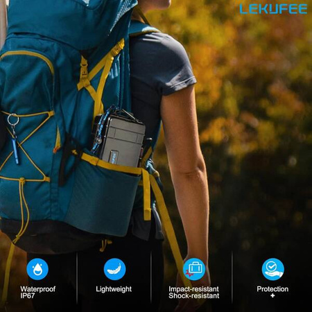 LEKUFEE Waterproof Hard Case for Insta360 X4, X3 ONE X2 and Accessories
